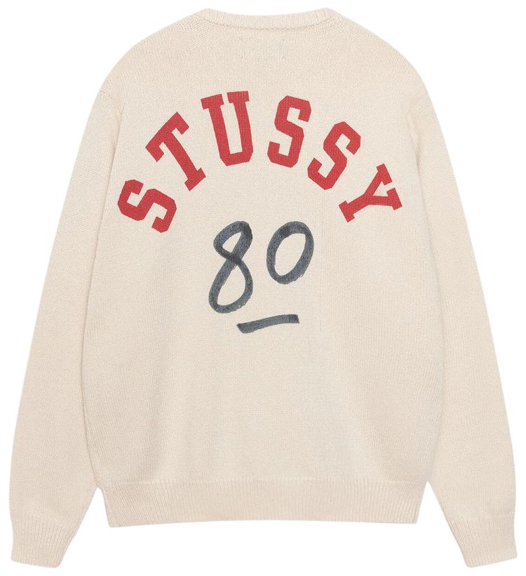 Stussy Handwritten Sweater Natural