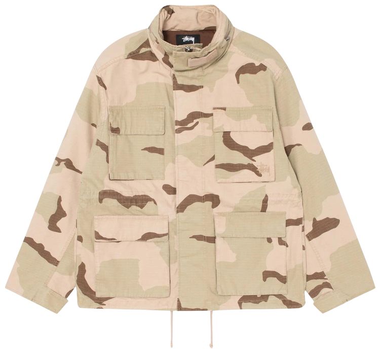 Stussy M65 Jacket Sand Camo