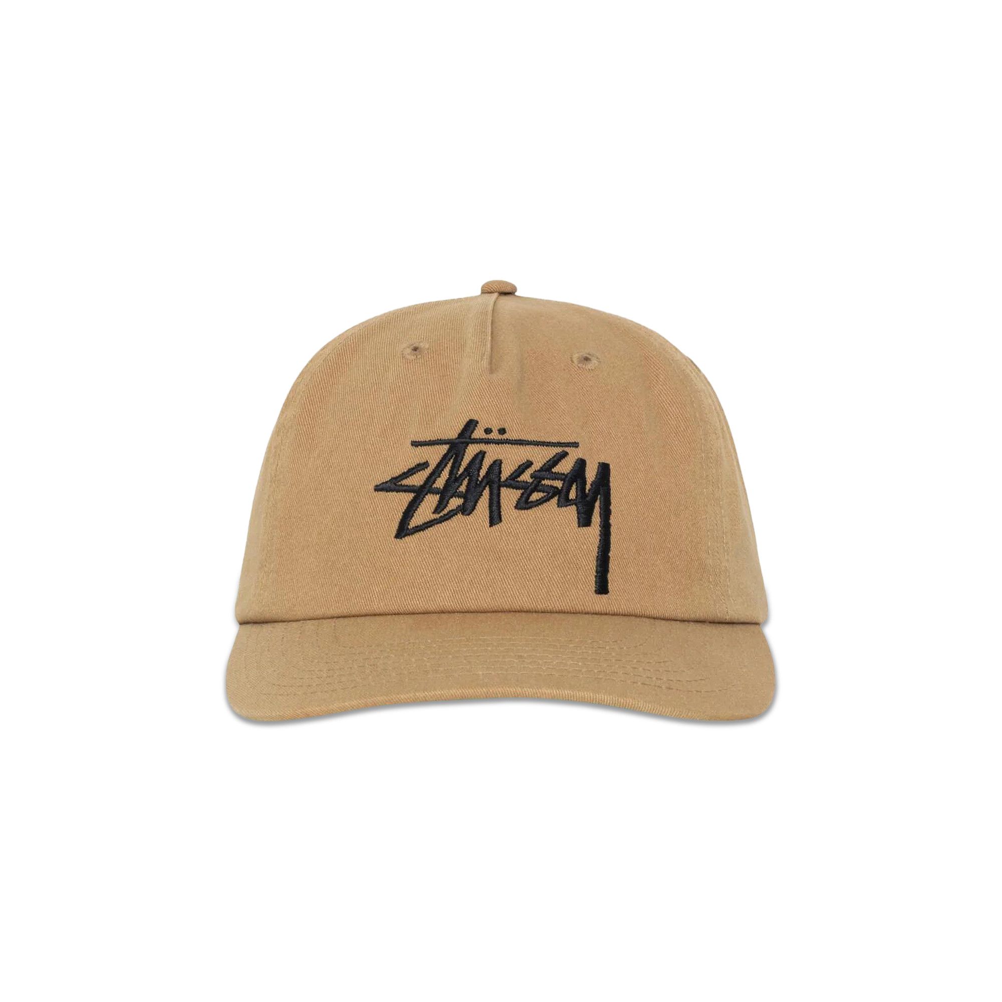 Buy Stussy Mid-Depth Big Stock Snapback 'Tobacco' - 1311145