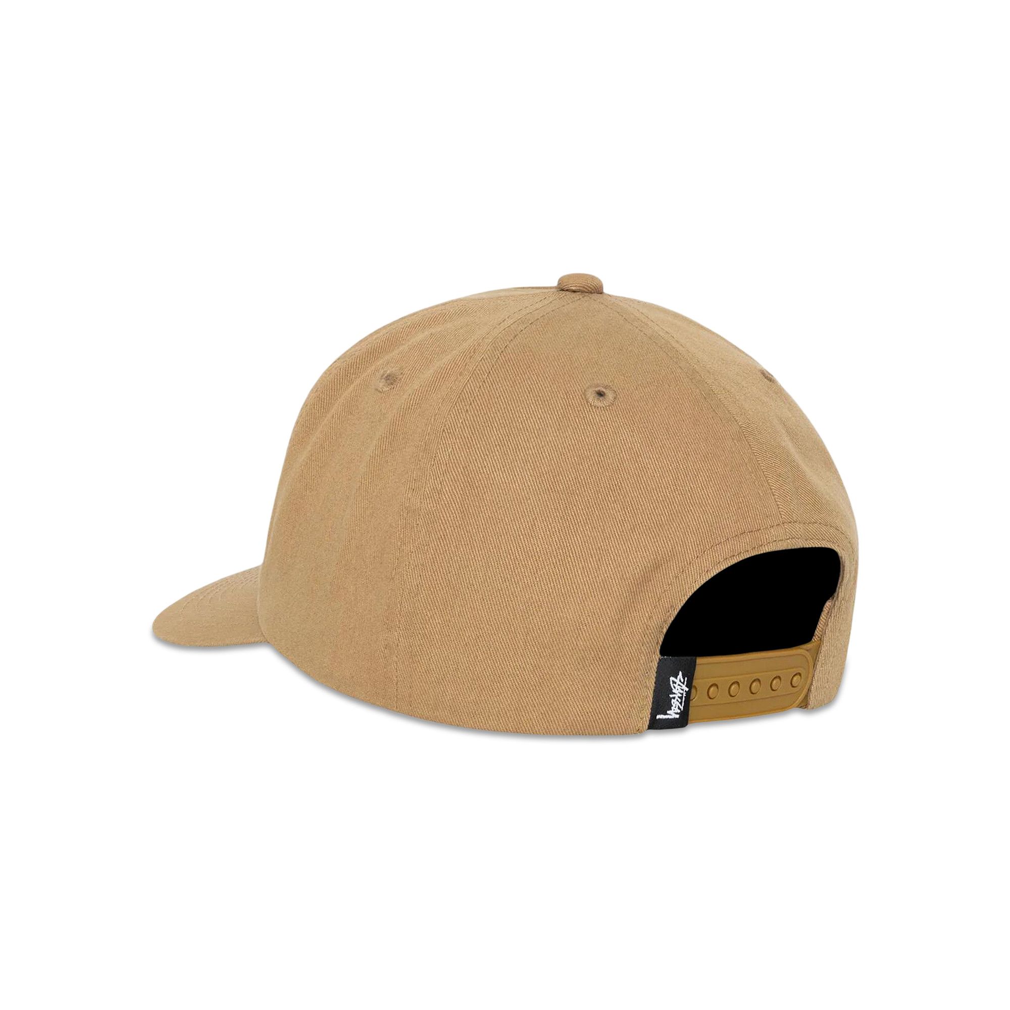 Buy Stussy Mid-Depth Big Stock Snapback 'Tobacco' - 1311145
