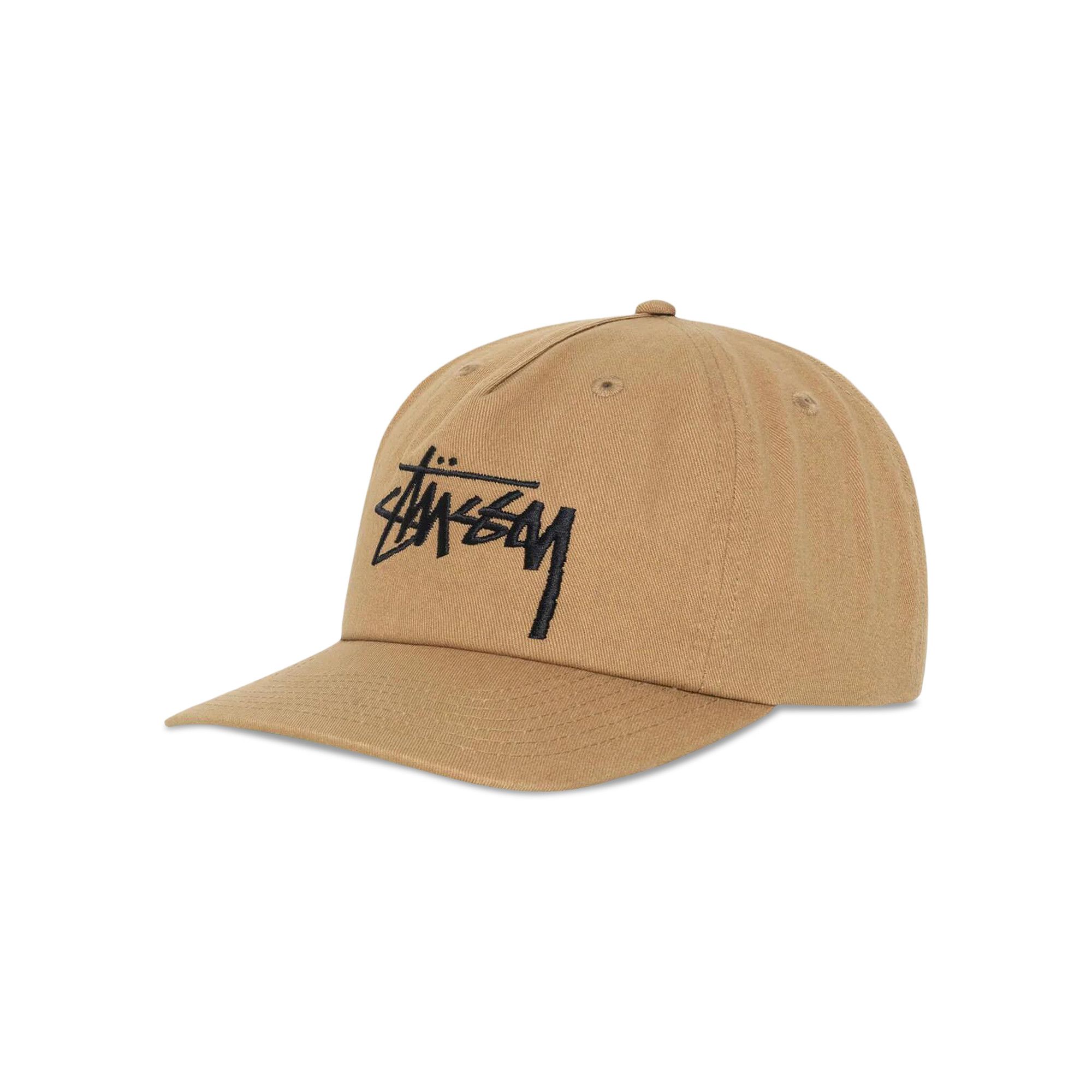 STUSSY MID-DEPTH BIG STOCK SNAPBACK キャップ Mid-Depth Big Stock Snapback – Black | Headwear | Stüssy