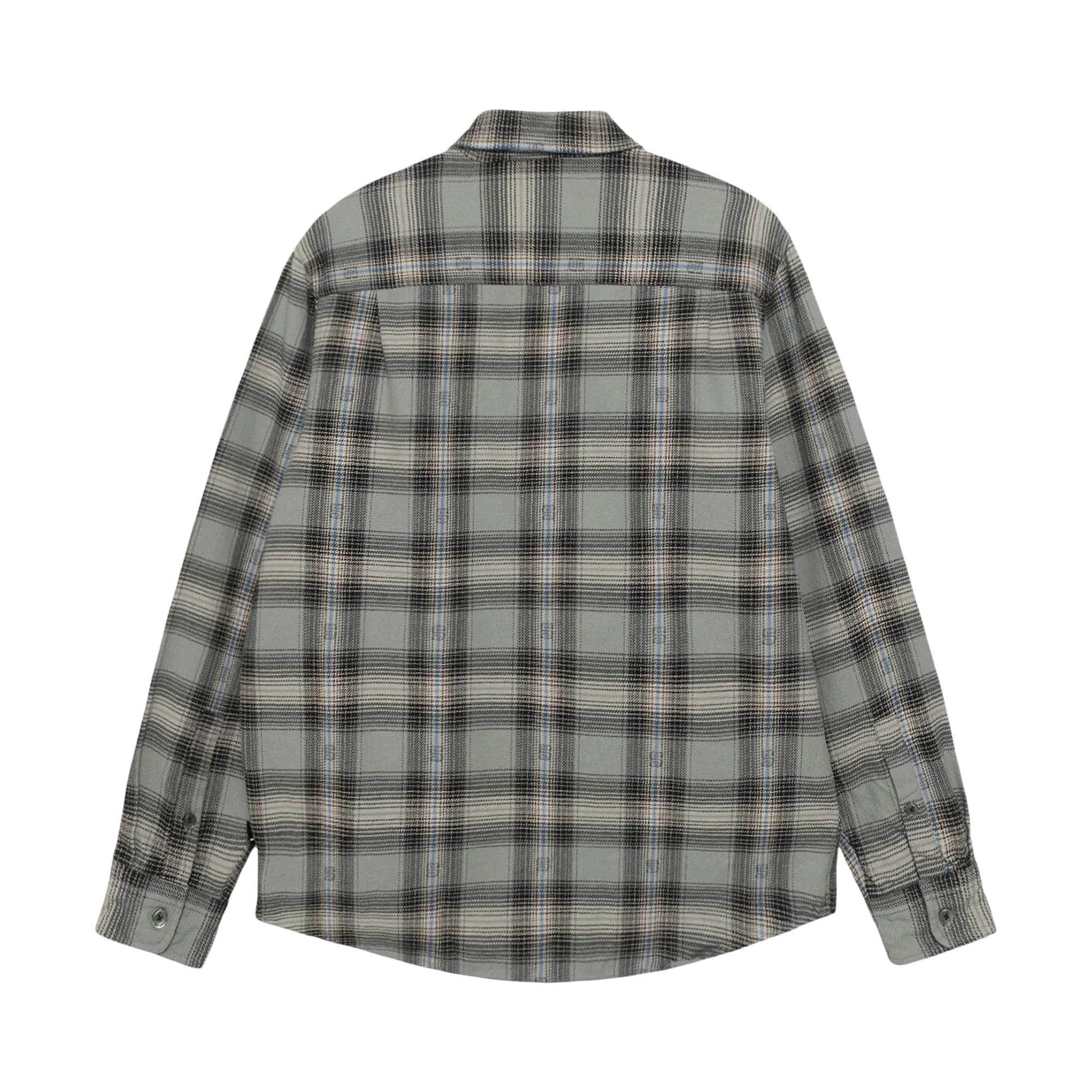 Buy Stussy Motif Plaid Shirt 'Grey' - 1110352 GREY | GOAT CA