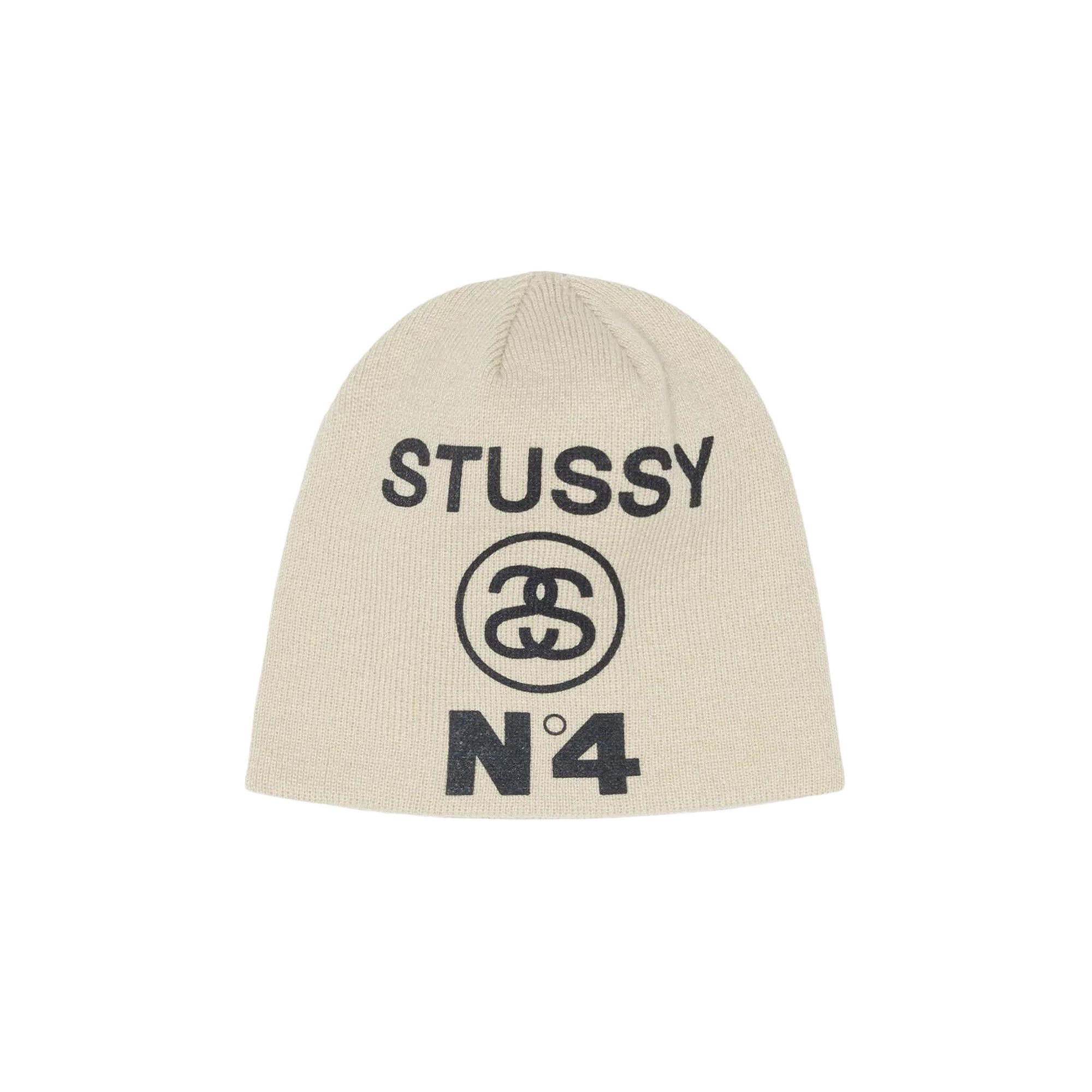 Buy Stussy Skullcap Number 4 'Bone' - 1321230 BONE | GOAT