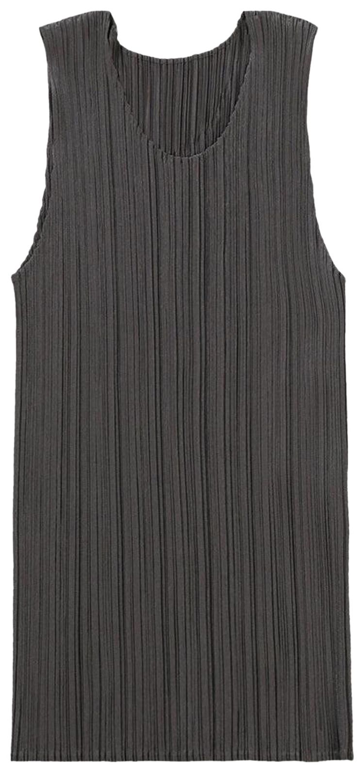 Pleats Please Issey Miyake Basics Shirt Grey