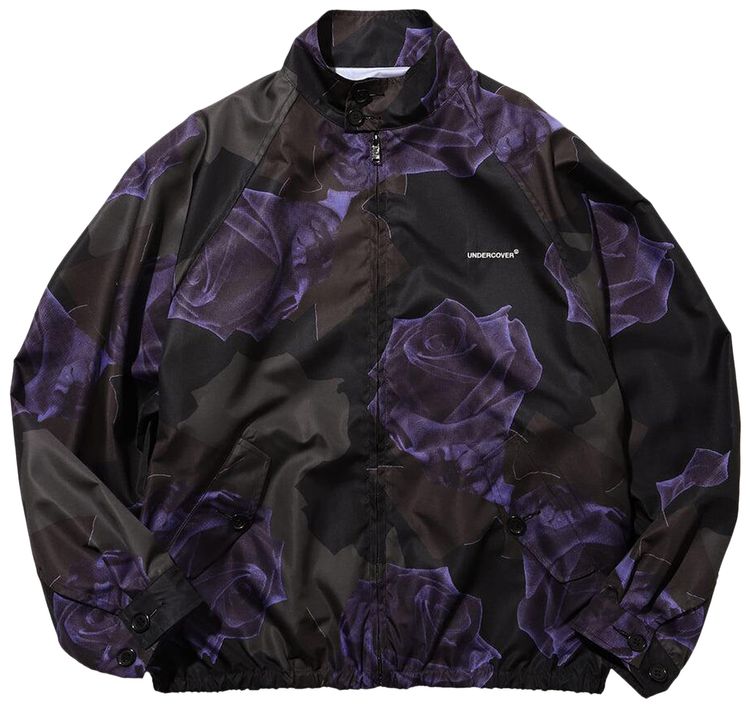 Undercover Graphic Zip Up Blouson Black