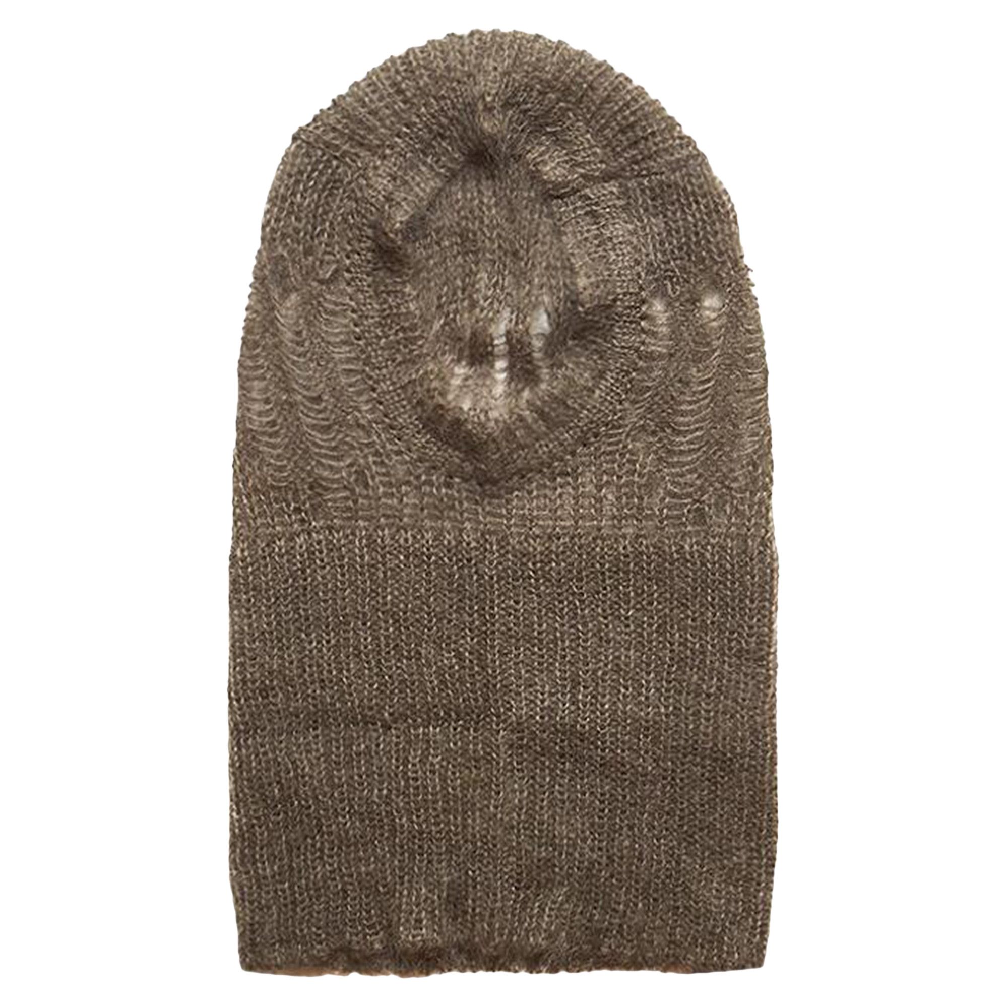 Buy Ann Demeulemeester Botilda Balaclava 'Green' - 2402 U