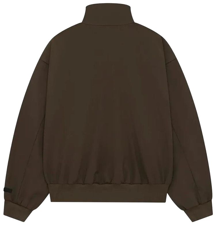 Fear of God Essentials Bonded Nylon Bomber Jacket Brown