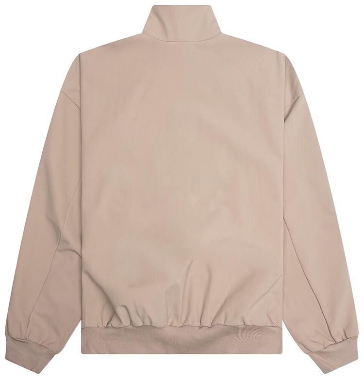 Fear of God Essentials Bonded Nylon Bomber Jacket Desert Sand