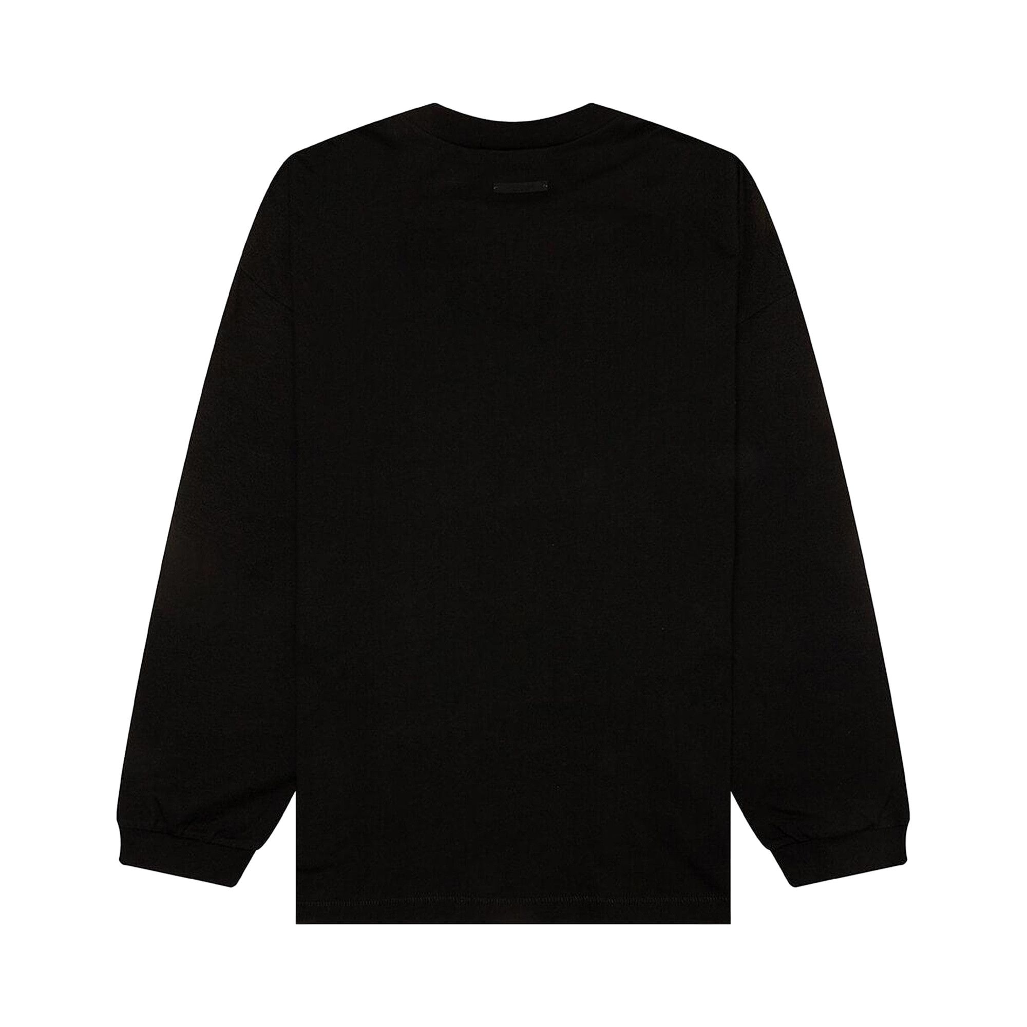 Buy Fear of God Essentials Jersey Long-Sleeve Tee 'Black