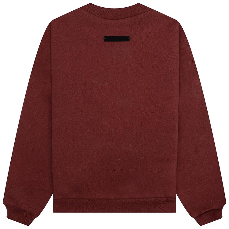 Fear of God Essentials Kids Fleece Crewneck Crimson