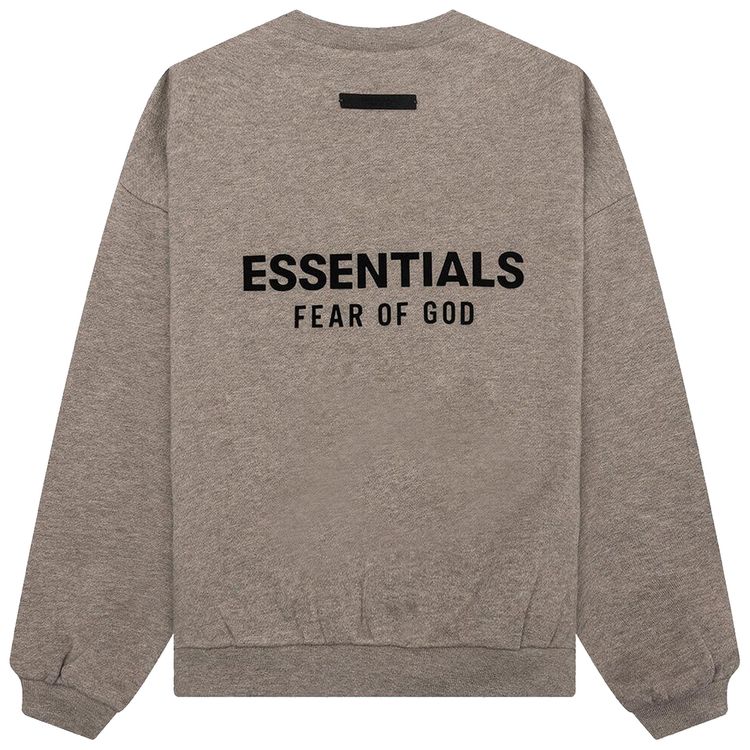 Fear of God Essentials Kids Fleece Crewneck Heather Grey