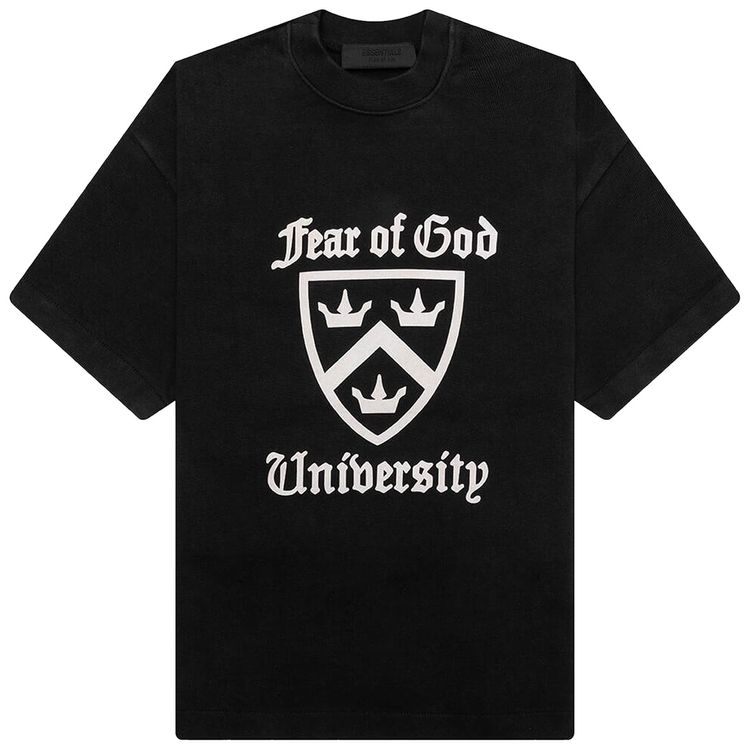 Fear of God Essentials Kids Heavy Crewneck Tee Black