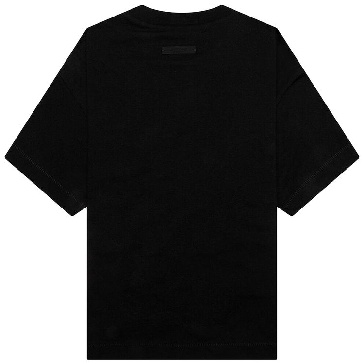 Fear of God Essentials Kids Jersey Crewneck Tee Black