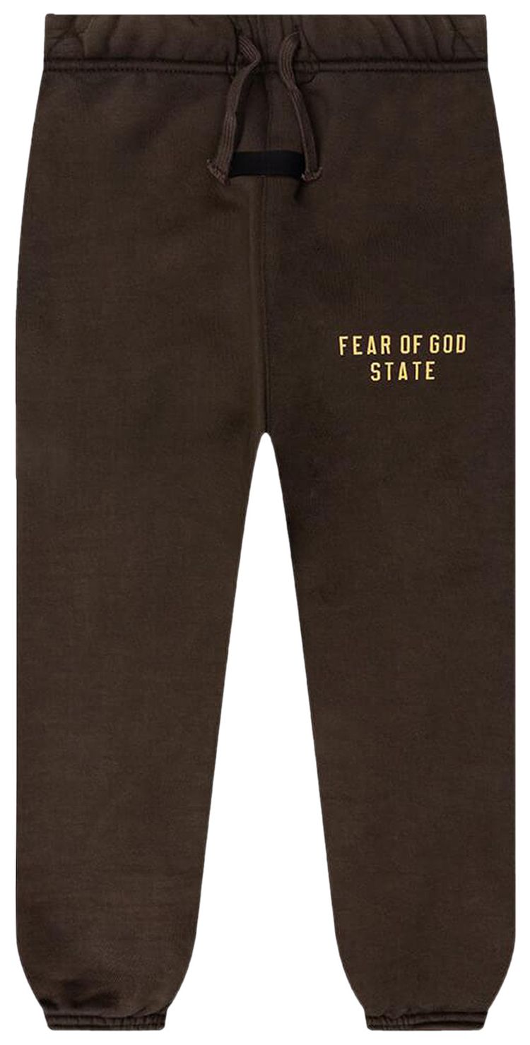 Fear of God Essentials Kids Heavy Fleece Essential Sweatpant Brown