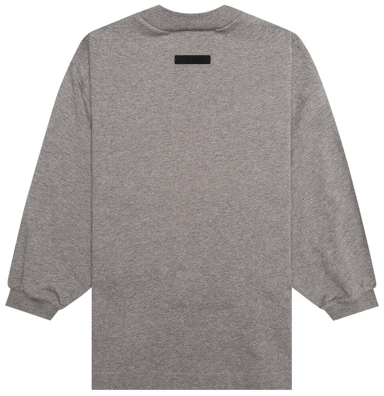 Buy Fear of God Essentials Kids Jersey Long-Sleeve Tee 'Heather Grey ...