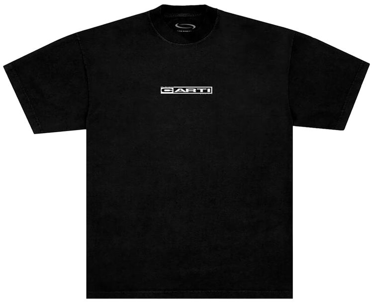 Playboi Carti IAM Silver Disc Tee Black