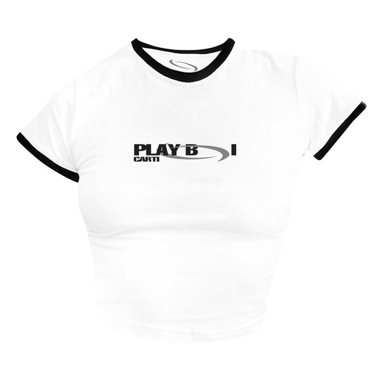 Playboi Carti IAM Baby Tee 4 White