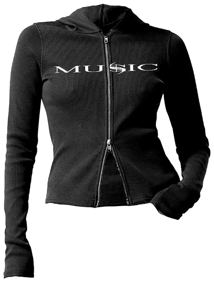 Playboi Carti IAM Double Zip 6 Black