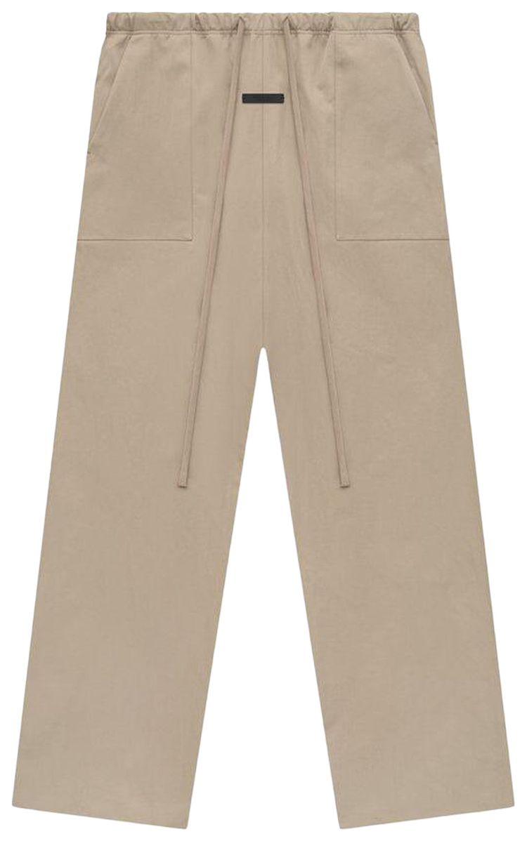 Fear of God Essentials Textured Nylon Utility Pants Desert Sand