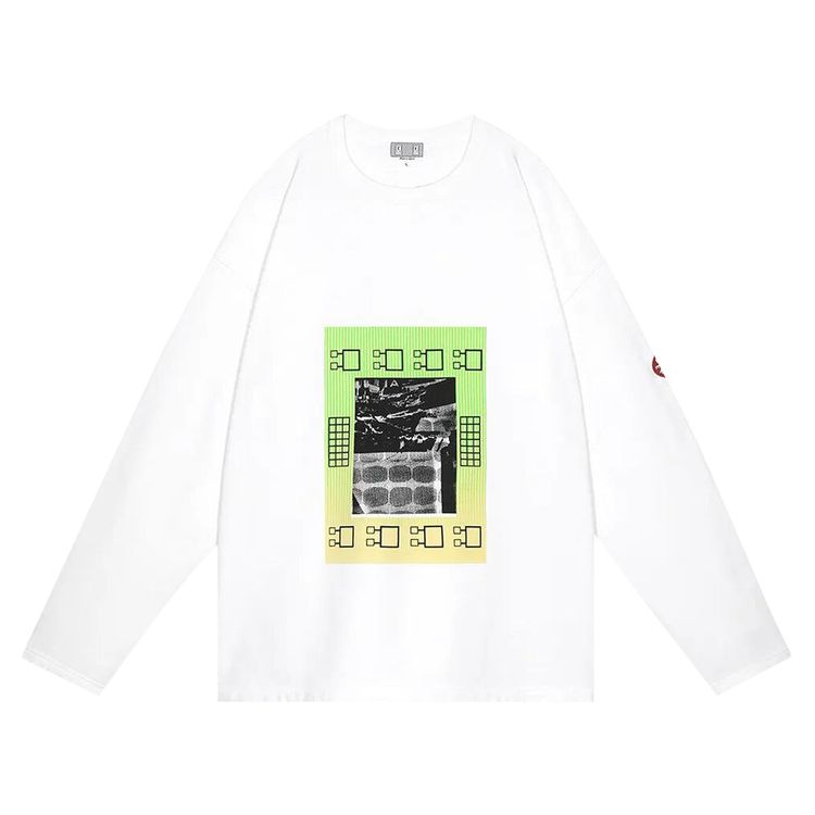 Cav Empt FK BolognaEdit Long Sleeve White