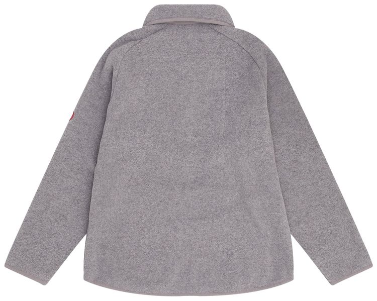 Cav Empt PW Fleece Zip Up Jacket Grey