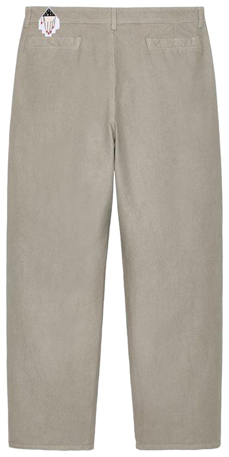 Cav Empt Overdye Brushed One Tuck Pants Beige