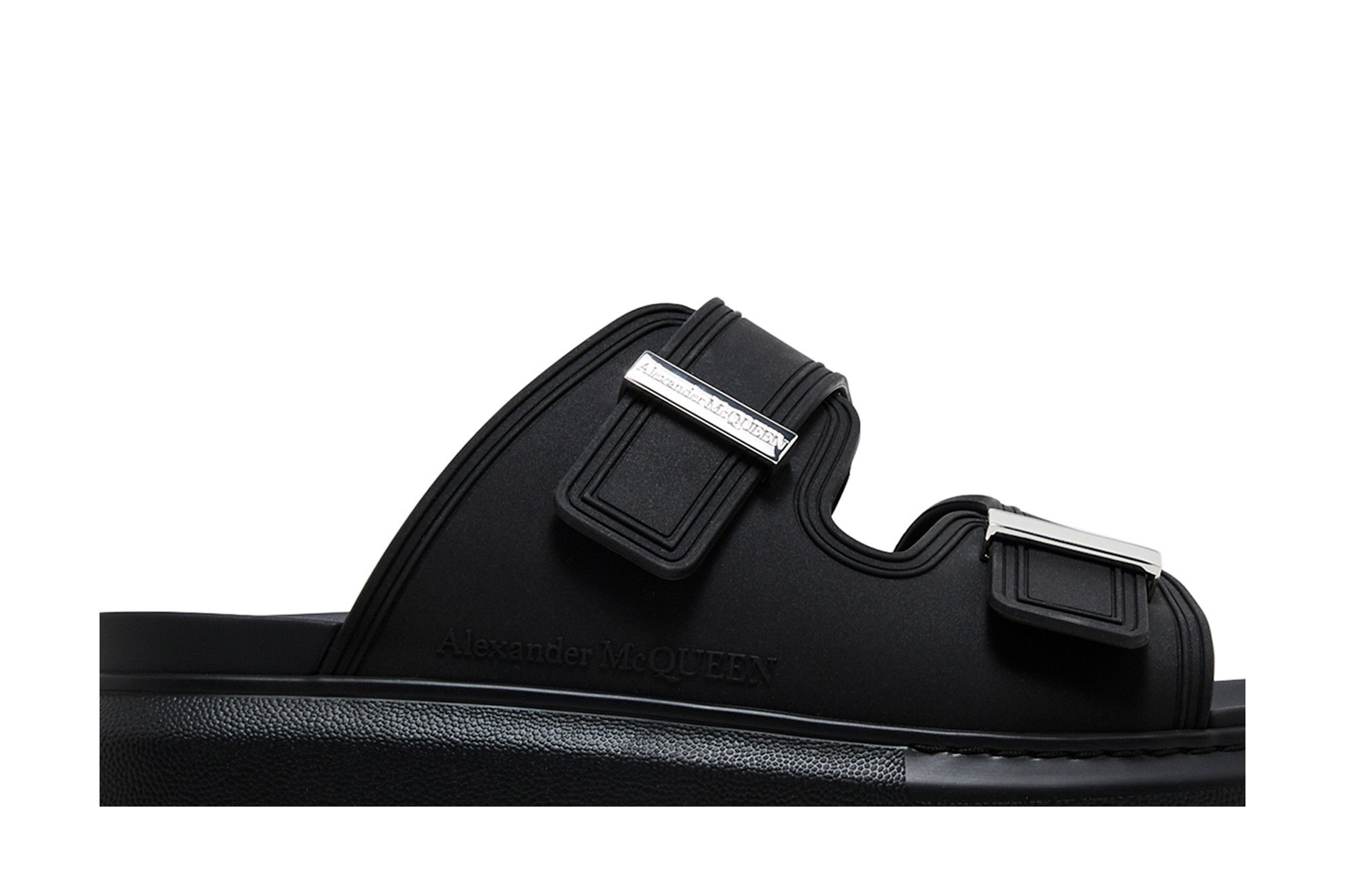 サンダル Alexander McQueen 663563 W4Q56 HYBRID Sandals McQueen Hybrid sandals for Men - Burgundy in UAE | Level Shoes