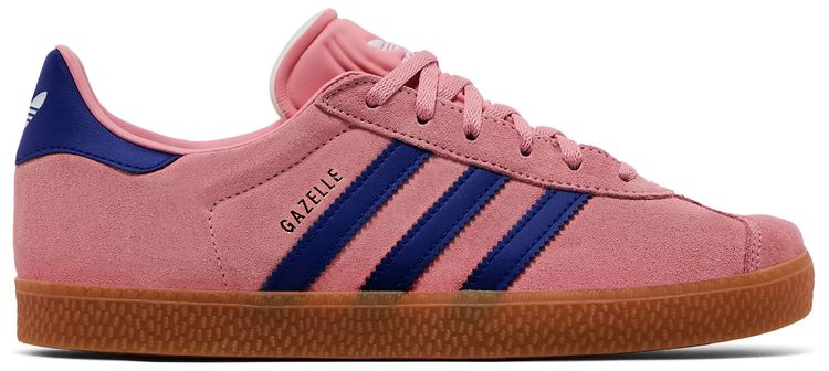 Adidas Gazelle J Semi Pink Spark Lucid Blue