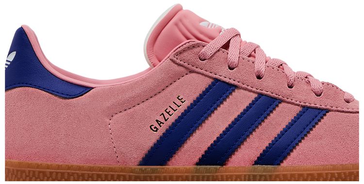 Adidas Gazelle J Semi Pink Spark Lucid Blue