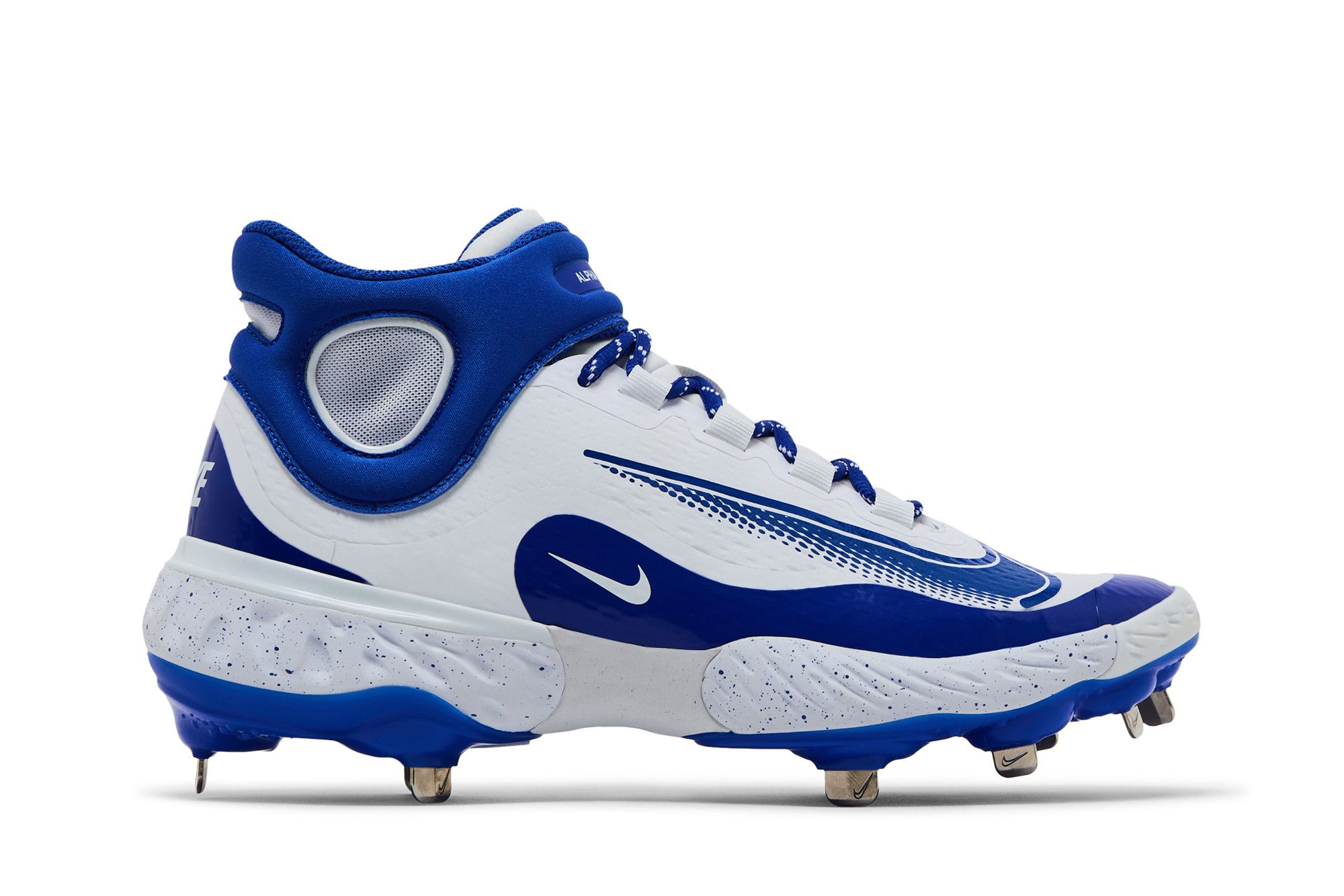 Buy Nike Alpha Huarache Elite 4 Mid 'White Hyper Royal