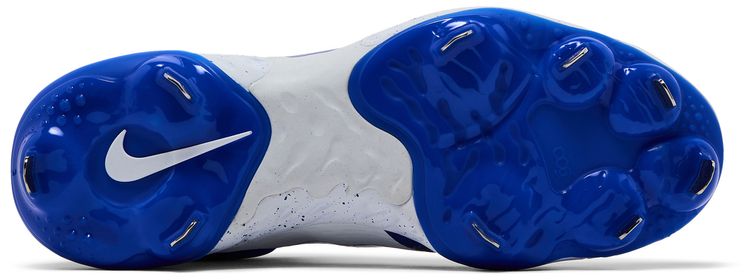 Nike Alpha Huarache Elite 4 Mid White Hyper Royal