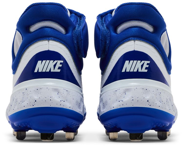 Nike Alpha Huarache Elite 4 Mid White Hyper Royal