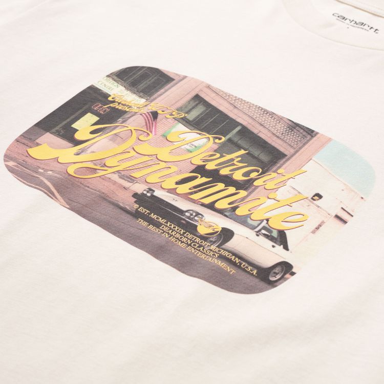 Carhartt WIP Short Sleeve Greatest Flicks T Shirt Natural