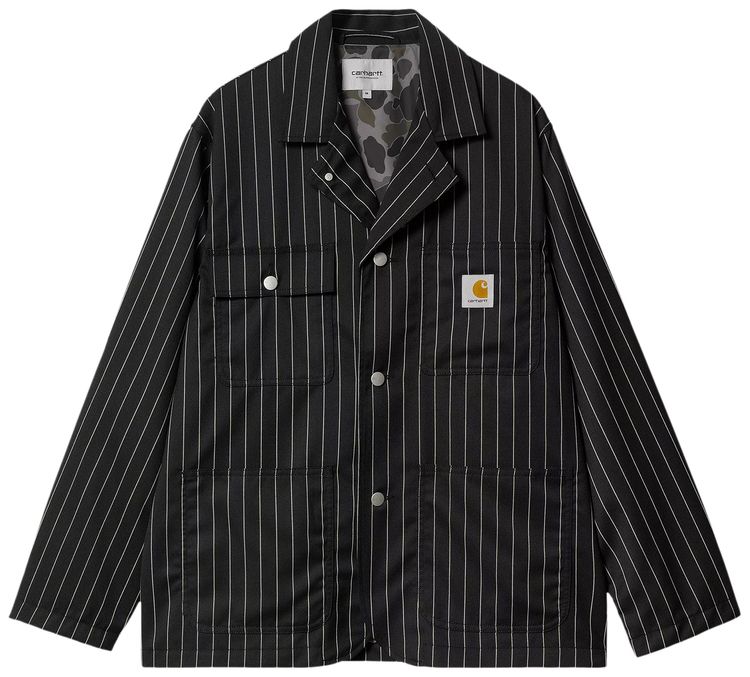 Carhartt WIP Seaton Blazer Seaton StripeBlack