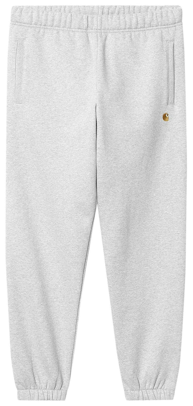 Carhartt WIP Chase Sweatpants Ash Heather GreyGold
