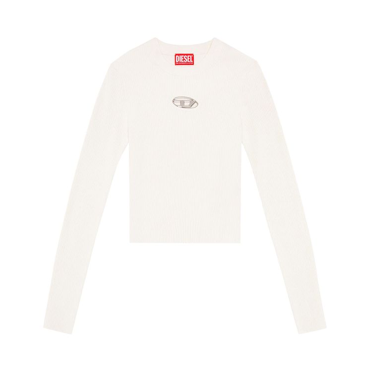 Diesel M Valary Knit Shirt White