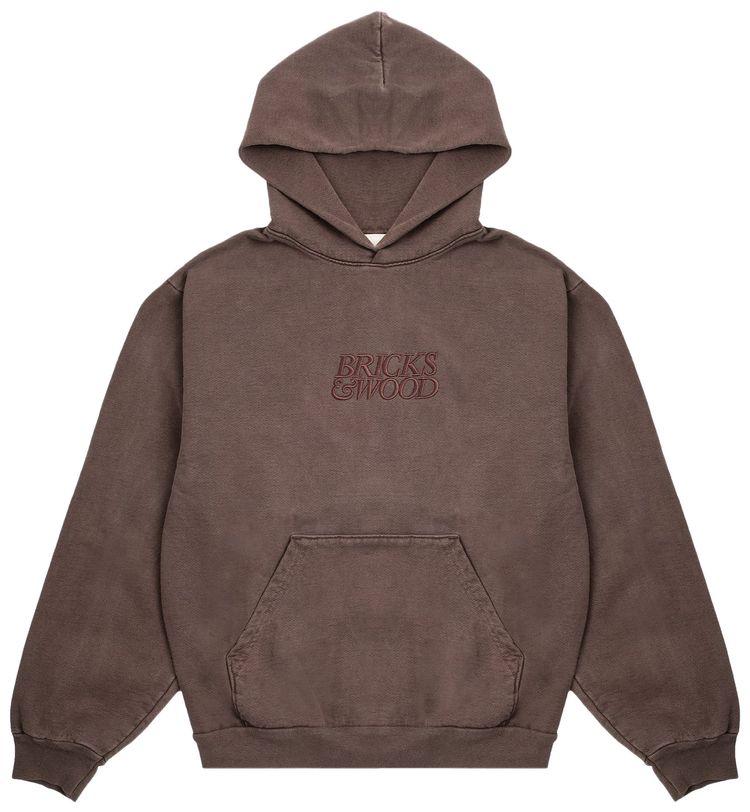 Bricks  Wood Core Logo Hoodie Clove
