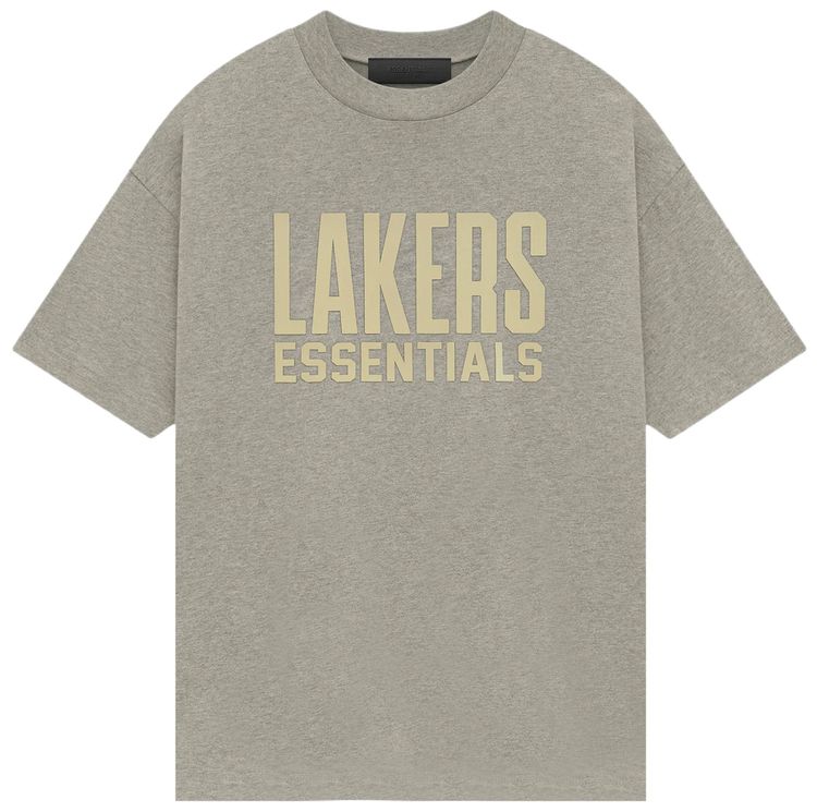 Fear of God Essentials x NBA Los Angeles Lakers Tee Grey Yello
