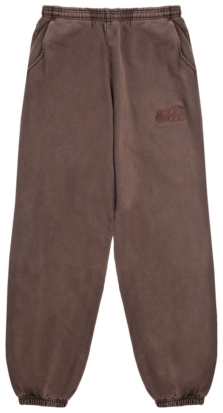 Bricks  Wood Core Logo Sweatpants Clove