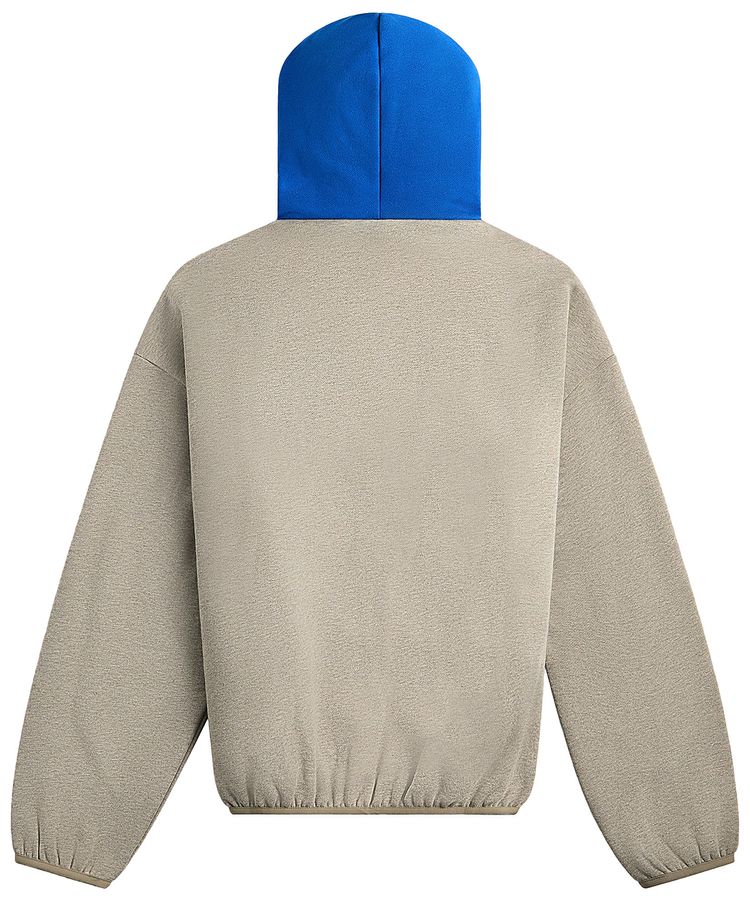 Fear of God Essentials x NBA Golden State Warriors Hoodie Grey Blue