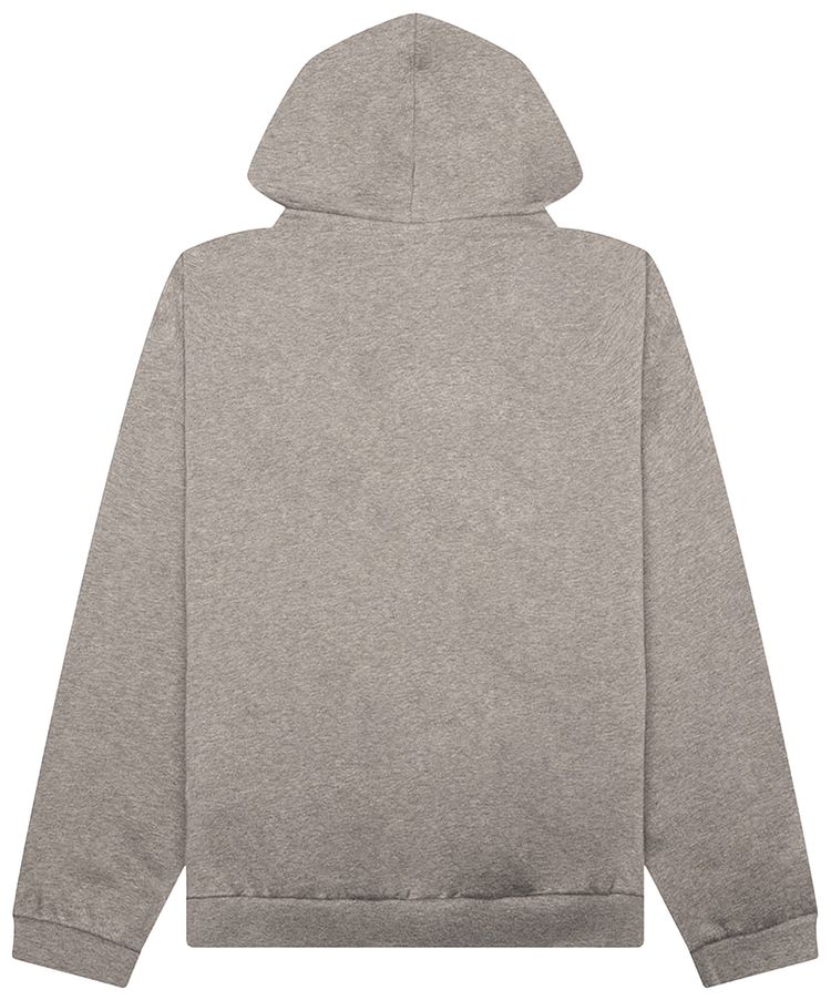 Fear of God Essentials Heavy Fleece Vintage Shrunken Hoodie Heather Grey