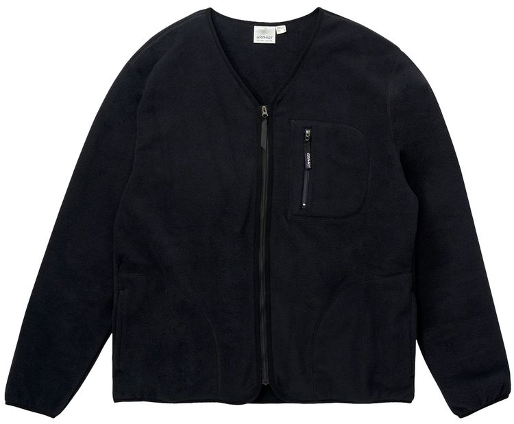 Gramicci Fleece Cardigan Zip Up Black