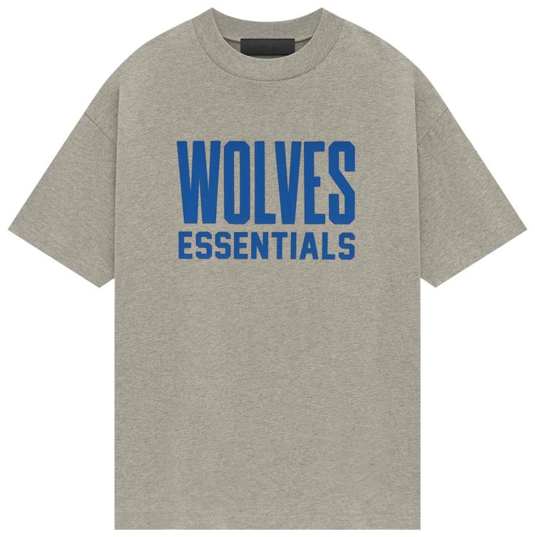 Fear of God Essentials x NBA Minnestota Timberwolves Tee Grey Blue