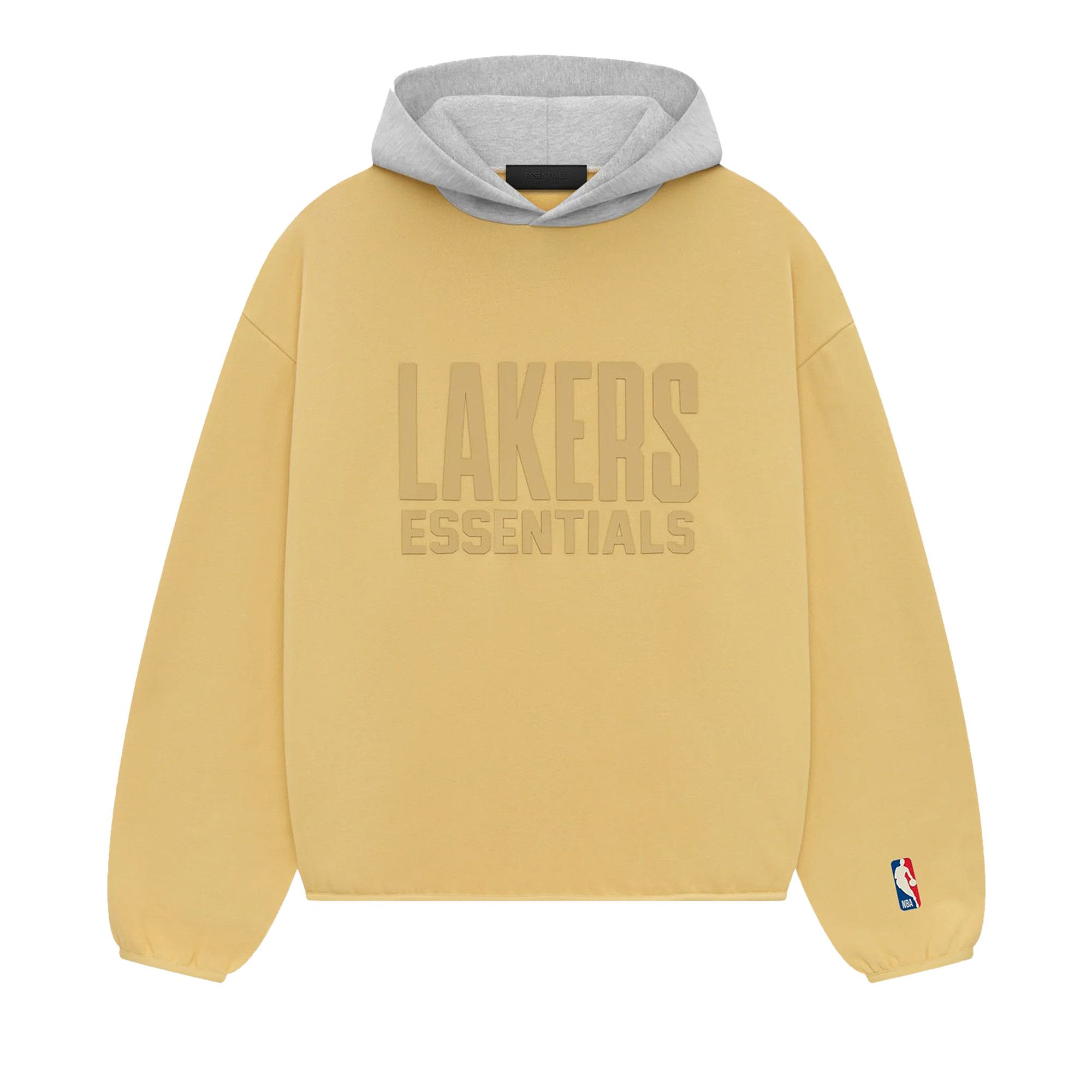 Fear of God Essentials イエローパーカー - ESSENTIALSイエローロゴ 