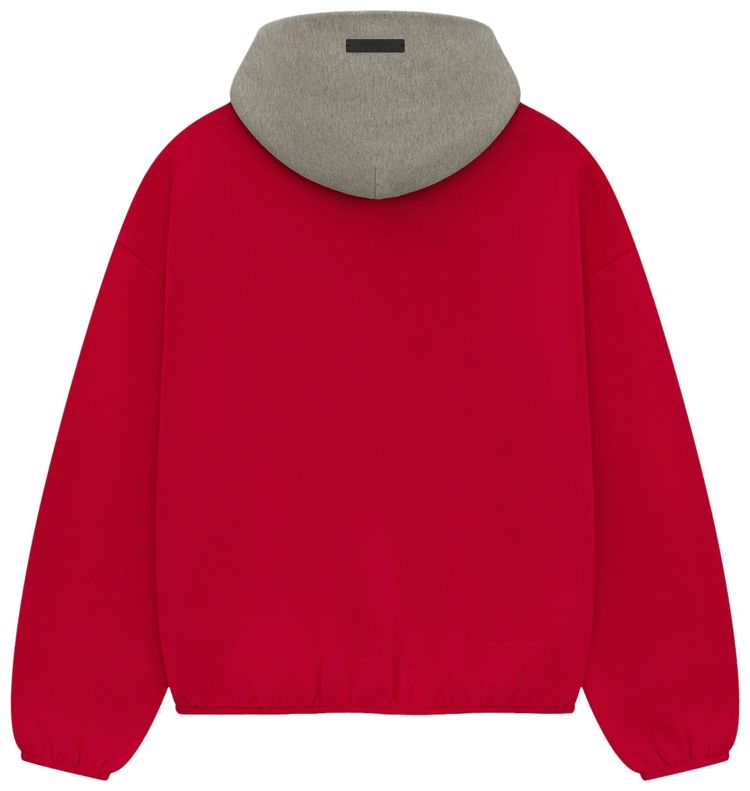 Fear of God Essentials x NBA Philadelphia 76ers Hoodie Red Grey