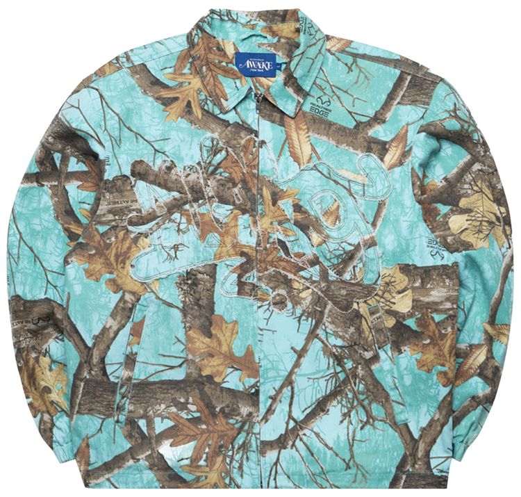 Awake NY Coaches Jacket Seaglass