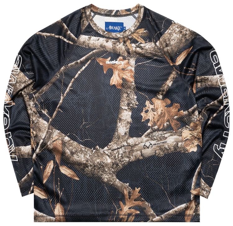 Awake NY Mesh Long Sleeve Top Shadow