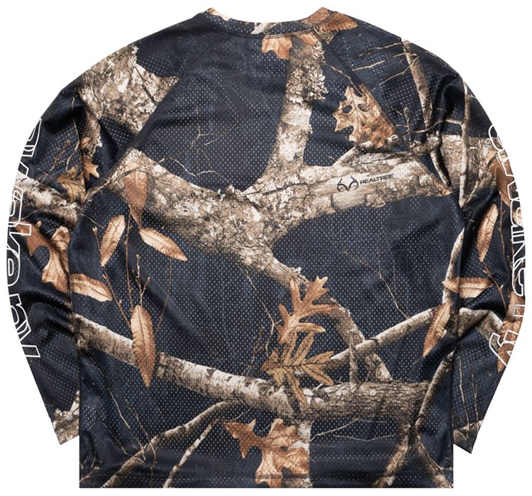 Awake NY Mesh Long Sleeve Top Shadow