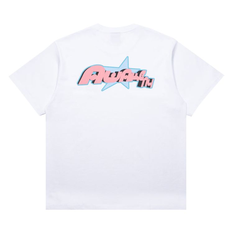 Awake NY Star A Short Sleeve Tee White