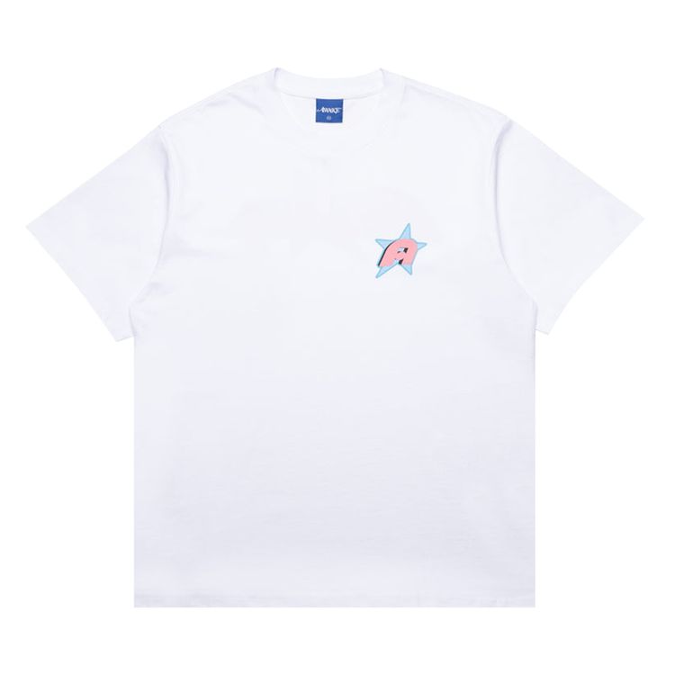 Awake NY Star A Short Sleeve Tee White
